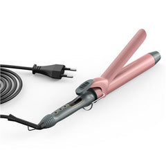 XO Plancha de Pelo Profesional - Pantalla de Visualizacion - Potencia 45-65W - Apagado Automatico 60 Min - Temperatura 80-230Â°C - Elemento Calefactor de Aluminio y Ceramica - Color Rosa