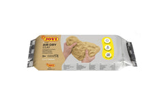 Jovi Air Dry Pasta para Modelar 250gr - Endurecible al Aire - Tacto Fresco - Facil de Moldear - Multi-Superficie - Secado en 24H - Acabado Fino - Color Ocre