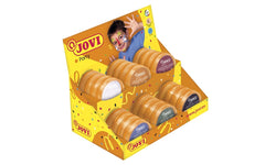 Jovi Expositor de 24 x 8ml Maquillajes Crema - Base Graso - Facil Aplicacion - Gran Capacidad Cubriente - sin Parabenos - Libre de Alergenos - Color Surtido
