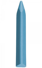 Jovi Triwax Estuche de 12 Ceras - Triangulares - No Manchan - Resistentes - Trazo Suave - Facil Agarre - Apto para Sacapuntas - Libre de Alergenos - Color Azul