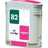 Cartucho de tinta genérico HP 82 Magenta - substitui C4912A