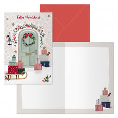 Dohe Welcome Pack de 6 Tarjetas de Felicitacion NavideÃ±a con Sobre - TamaÃ±o Cerrada 11.5x17cm, Abierta 23x17cm - Papel Offset - Impresas a todo Color