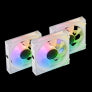 Mars Gaming MF-LINKFINITYKIT Ventiladores - Iluminacion Infinity Mirror 360Â° - Conexion Modular LINKFINITY - Control PWM - Caja de Control ARGB - Color Blanco