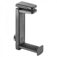 Mars Gaming MHH2 Soporte de Cascos - Instalacion Dual Gancho-Soporte - Mecanismo 360Âº - Ajustable - Agarre Firme - Almohadillas Protectoras - Color Negro