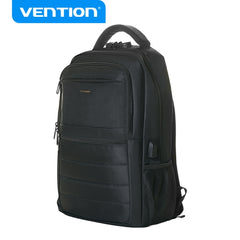 Vention Mochila TechPro SecurePack - Compatible con Portatiles hasta 17"- Puerto USB - Cremallera con ContraseÃ±a - Impermeable - Color Negro
