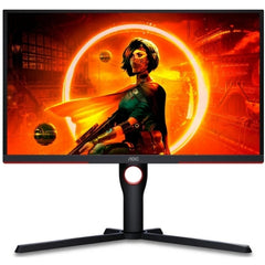 AOC Monitor 24.5" LED VA FullHD 240Hz FreeSync Premium - Respuesta 1ms - Ajustable en Altura, Giratorio e Inclinable - Angulo de Vision 178Â°- HDMI, DisplayPort, Audio - Montaje VESA 100x100