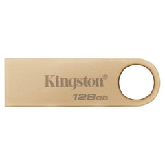 Kingston DataTraveler SE9 G3 Memoria USB-A 3.2 Gen 1 128GB - 220 MB/s en Lectura - DiseÃ±o Metalico - Color Oro (Pendrive)