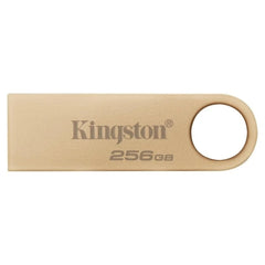 Kingston DataTraveler SE9 G3 Memoria USB-A 3.2 Gen 1 256GB - 220 MB/s en Lectura - DiseÃ±o Metalico - Color Oro (Pendrive)