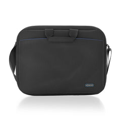 Aisens Maletin para Portatil 15,6" - Acolchado Fino - Bolsillo Frontal con Cremallera - Moderno y Accesible - Color Negro