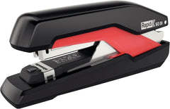 Rapid Supreme Omnipress SO30 Grapadora de Sobremesa - Hasta 30 Hojas - Grapado sin Esfuerzo - Color Negro/Rojo