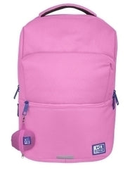 Oxford B-Ready Mochila 28L - TamaÃ±o 42x30x15cm - Bolsillo Acolchado - Asa Superior - Funda para Lluvia - Poliester Reciclado RPET - Color Rosa