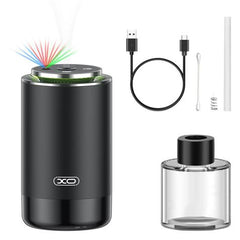 XO Humidificador - Ideal para Vehiculos y Espacios PequeÃ±os - Bateria 300mah - Capacidad 50ml - LED - Color Negro