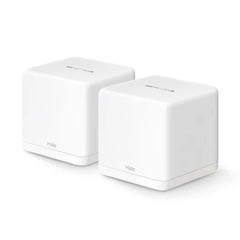 Mercusys Halo H60X Sistema Wi-Fi 6 Mesh AX1500 Doble Banda - 2 Unidades Halo - Cobertura hasta 350 mÂ² - Color Blanco