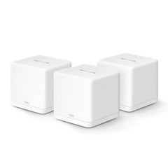 Mercusys Halo H60X Sistema Wi-Fi 6 Mesh AX1500 Doble Banda - 3 Unidades Halo - Cobertura hasta 550 mÂ² - Color Blanco