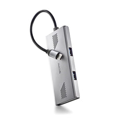 NGS Wonder Duo-C 4 en 1 Hub USB-C - 2x USB 3.0, 2x USB-C - Velocidad de TransmisiÃ³n hasta 5 Gbps