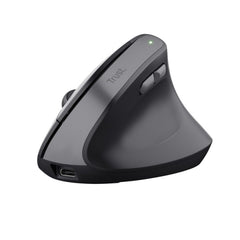 Trust Bayo II Raton Inalambrico USB - Tecnologia Silent Click - 6 Botones - Recargable por USB-C - Color Negro