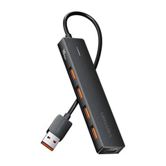 Vention HUB 5 en 1 USB-A 3.2 Gen2 a 4xUSB 3.2 Gen2/USB-C 10G - 0.15m - Color Negro