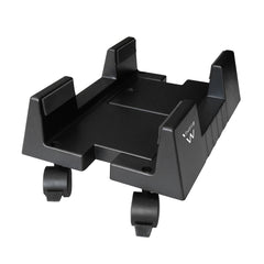 Ewent EW1290 Soporte con Ruedas Regulable para Ordenador - Entre 15.5 y 25.5 cm - Max 8 Kg - Color Negro