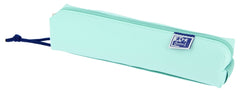 Oxford Live & Go Estuche Cuadrado PequeÃ±o - Material Acolchado - Goma Elastica para unirlo al Cuaderno - Color Azul