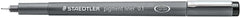 Staedtler Pigment Liner 308 Rotulador Calibrado - Trazo 0.1mm - Secado Rapido - Color Negro