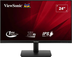 Viewsonic Monitor 23.8" LED IPS FullHD 75Hz - Respuesta 1ms - Angulo de Vision 178Âº - 16:9 - VGA, HDMI - VESA 75x75mm - Color Negro