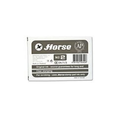 Horse Tampon Metalico NÂº2 - Facil de Recargar - Resistente y Duradero - Color Negro