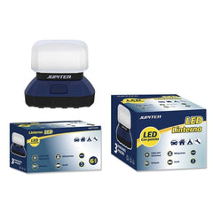 Lampe de Poche LED Jupiter CREE-XPE 150lm - 3 Intensités - Résistance IPX4 - Fonctionne avec 4 Piles AA (Non Incluses) - Couleur Bleu/Noir