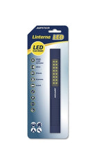Jupiter Multiled Bar Work Flashlight 100lm - With Magnet - IP44 Resistance - Works with 4 AAA Batteries (Not Included) - Blue Color