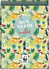 Dohe WWF Tropic Carpeta de 4 Anillas Mixtas de 40mm - Formato Folio - Cubierta en Carton Forrado Plastificado