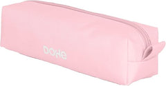 Dohe Serenity Portatodo Cuadrado - Cierre con Cremallera y Tirador de Goma - Color Rosa