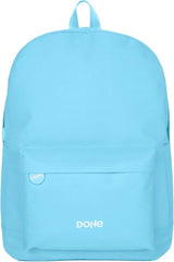 Dohe Daypack Serenity Mochila Escolar - Varios Compartimentos - Asa Superior - Tirantes Acolchados y Ajustables - Fabricada en Poliester - Color Azul