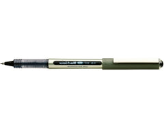 Uni-ball Eye Fine UB-157E Boligrafo de Tinta Liquida - Punta de Bola 0.7mm - Tinta Resistente al Agua y Luz - Sistema de Control de Tinta - Color Negro