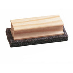 Faibo Borrador para Pizarra de Tiza - Fabricado en Fieltro - Con EmpuÃ±adura de Madera