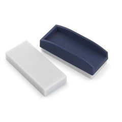 Faibo Borrador para Pizarra de Tiza - Base de Espuma Especial - Reversible y Lavable - Con EmpuÃ±adura de Plastico