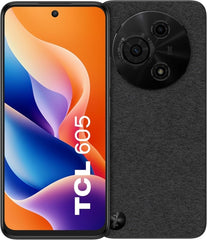 TCL 605 Smartphone 6.75" - 4GB - 128GB - Camara 50MP - Bateria 5200mAh - Color Negro