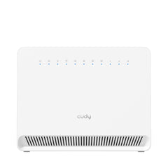 Cudy Router Gigabit WiFi 4G LTE Cat 6 AC1200 - Velocidad hasta 1000Mbps - 4 Puertos - Antenas Internas - 1 Ranura Nano SIM - Cat 6 - Color Blanco