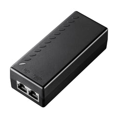 Cudy Inyector Gigabit PoE+/PoE - Potencia hasta 30W - 2 Puertos - Datos y Alimentacion por El Mismo Cable hasta 100m - Carcasa de Pla stico - Color Negro