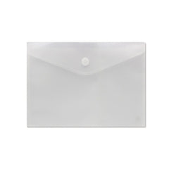 Envelope Porta Documentos A4 - Fecho em Velcro - Fabricado em Polipropileno - Medidas 325x230mm - Transparente