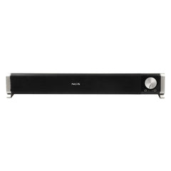 NGS SB500-BT Barra de Sonido Bluetooth 20W - Alimentacion por USB - Entrada Jack y Microfono - Salida Auriculares - Control de Volumen Integrado - DiseÃ±o Compacto - Color Negro