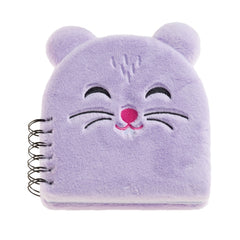Miquel Rius Back2Fun Cuaderno Peluche Hamster - 160 Hojas Rayadas de Papel 80 g/m2 - Guardas Estampadas y Primera Pagina con Portadilla