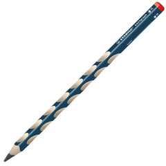 Stabilo Easygraph Crayon Graphite - Mine HB de 3.15mm - Design Ergonomique - Droitiers - Couleur Bleu Pétrole