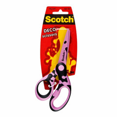Scotch Deco Tijeras Infantiles 16.5cm - Acero Inoxidable - Punta Redondeada - Colores Surtidos Aleatorios