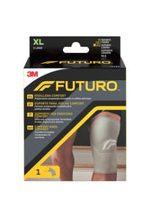 Futuro Comfort Rodillera - Talla XL (49.5 - 55.9cm) - Transpirable - Elastico - Color Gris