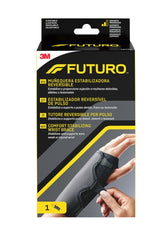 Futuro Soporte para Mano - Estabilizador Brazo y Mano - Ajustable (14 - 21.5cm) - Reversible - Transpirable - Color Gris Oscuro