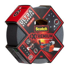 Scotch Extremium Ultra Cinta Adhesiva Americana - Â 48mm x 25m - Altas Prestaciones - Color Negro