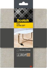 Scotch Almohadilla de Fieltro Adhesiva - Extra Suaves - 215Â  x 170mm - Color Gris