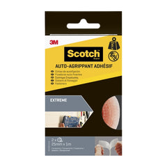 Scotch Extreme Cierres Adhesivos Reposicionables - 25mm x 1Â MÂ  - Color Transparente