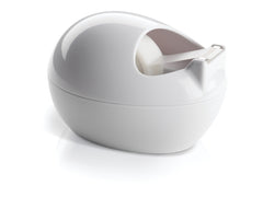 Scotch Dispensador de Cinta Adhesiva - Para Cintas de hasta 19mm x 7.5m - Incluye Cinta Adhesiva Invisible - Estilo Moderno - Color Blanco