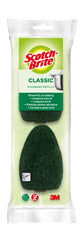 Scotch-Brite Recambios de Pack de 2Â Estropajos con Mango para Tareas Dificiles - Color Verde Oscuro