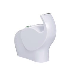 Scotch Magic Dispensador de Cinta Adhesiva - Para Rollos de hasta 19mm x 8.89m - Incluye 1 Cinta Adhesiva - Forma de Elefante - Color Blanco
